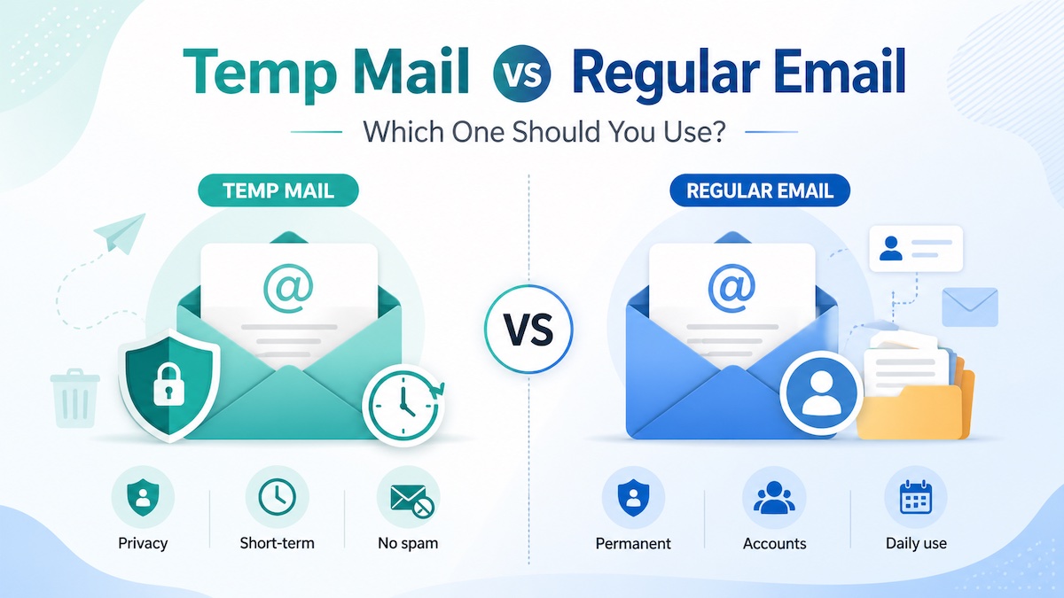 Temp Mail vs Regular Email: Which One Should You Use?